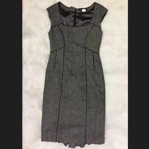 Venus career dress with flirty ruffled back size 4